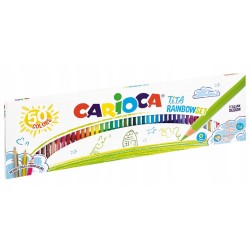 Kredki ołówkowe Carioca Tita 50 kolorów