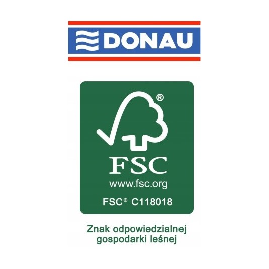 Pudło archiwizacyjne DONAU, A4/100 mm zielone