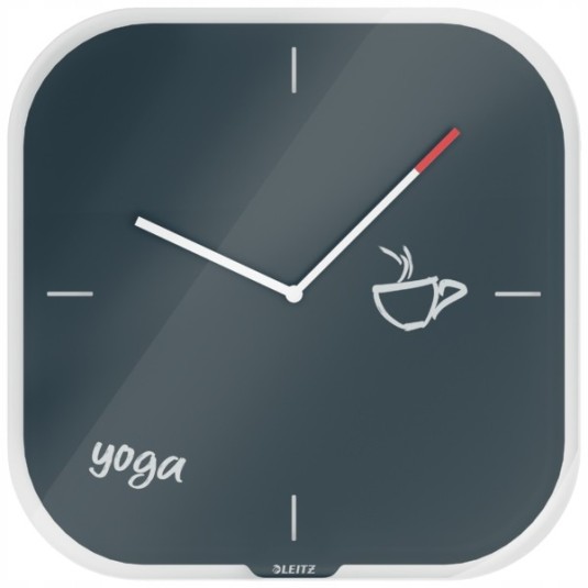 Zegar ścienny Leitz Cosy szary