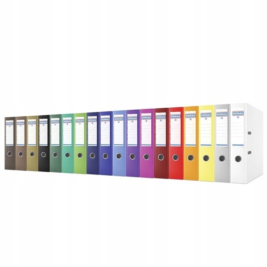 Segregator DONAU Master, PP, A4/75mm, niebieski