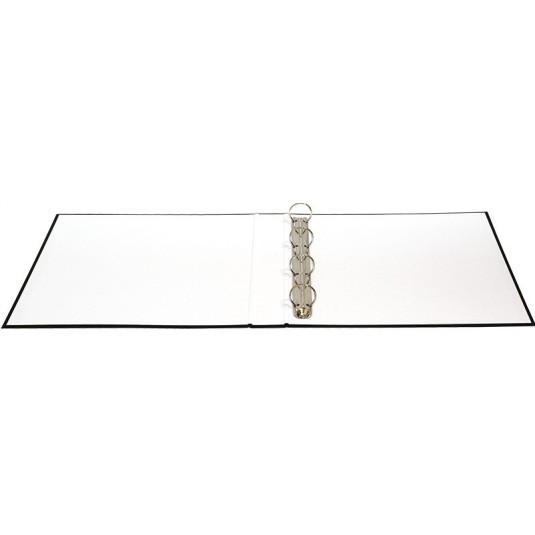 Segregator ringowy DONAU, PP, A4/4R/25mm, czerwony