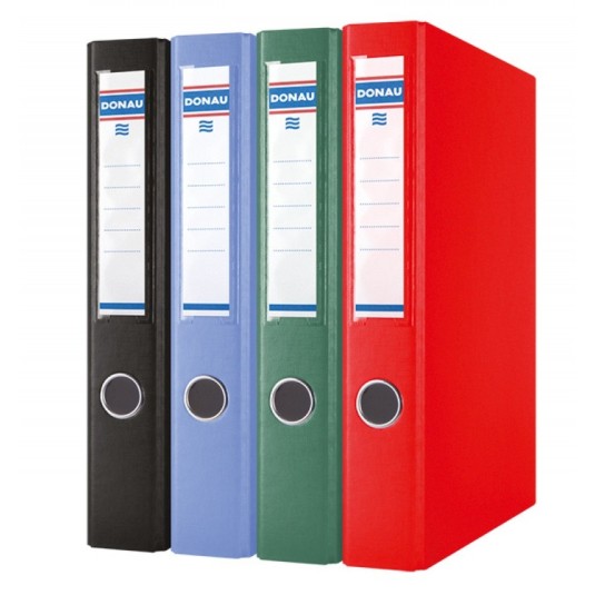 Segregator ringowy DONAU, PP, A4/4RD/30mm, zielony
