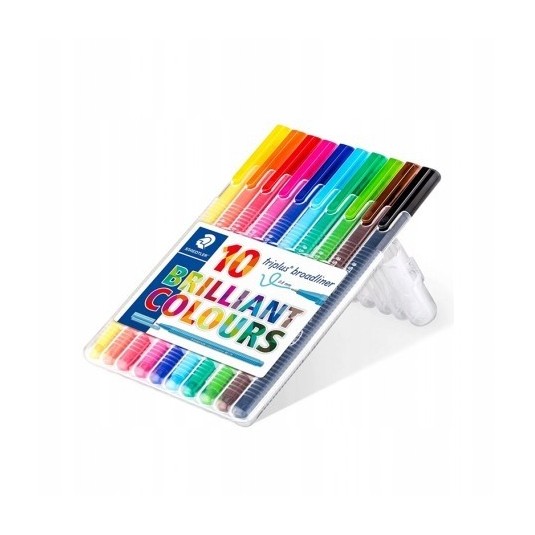 CIENKOPIS STAEDTLER TRIPLUS BRILLIANT 10-KOL.