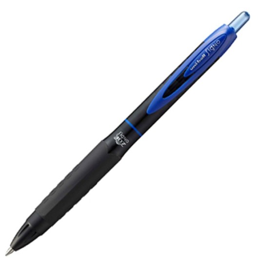 Długopis żelowy UNI UMN-307 automatyczny niebieski