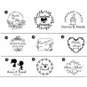 Pieczęć ślubna pieczątka stempel ślubny wesele 6cm