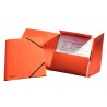 Teczka preszpanowa z gumką Esselte A4 pomarańczowa