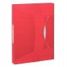 Teczka z gumką Esselte VIVIDA 40 mm czerwona