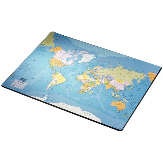 Mata na biurko z mapą Świata Esselte 400 x 530 mm