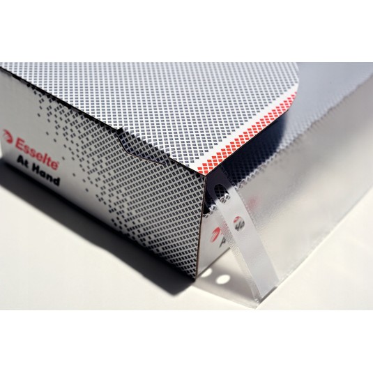 Koszulki groszkowe A4 w dyspenserze AT HAND 43 mic