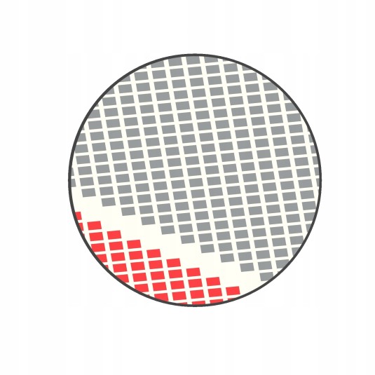 Koszulki groszkowe A4 w dyspenserze AT HAND 43 mic