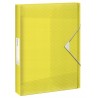 Teczka z gumką Esselte Colour`Ice żółta 40 mm