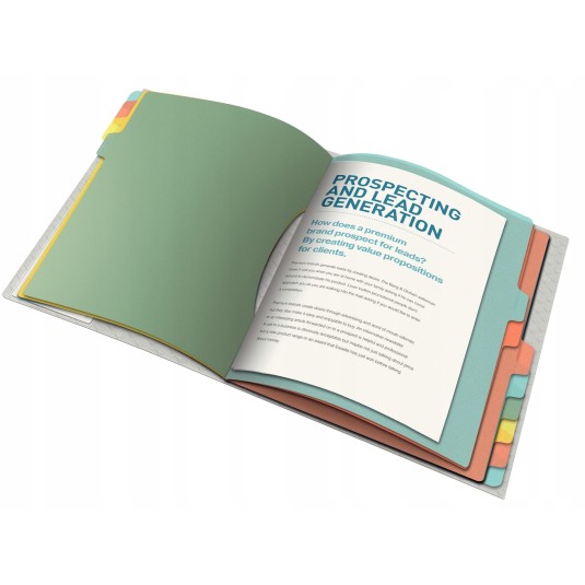 Teczka segregująca Esselte Colour`Ice 12 przekład.