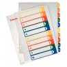 Przekładki do segregatora Esselte A4 Maxi 1-10 PP