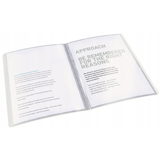 Album ofertowy Esselte VIVIDA biały 20 koszulek
