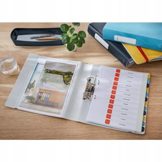 Segregator Leitz Active COSY 180 A4/50mm żółty