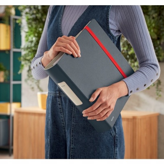 Segregator Leitz Active COSY 180 A4/80mm szary