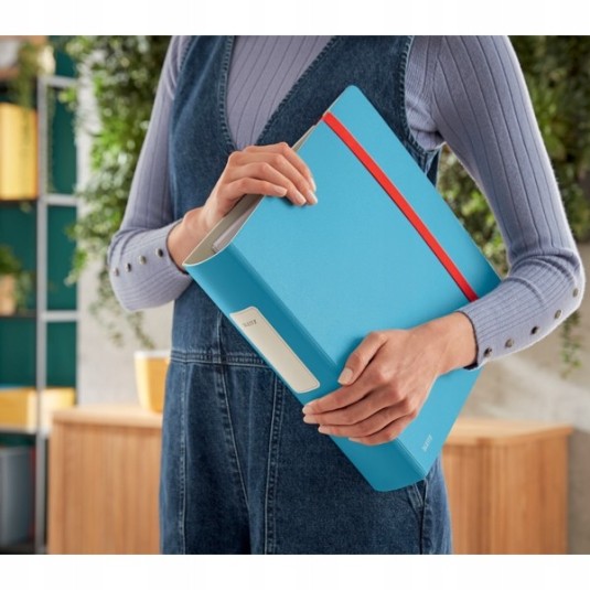 Segregator Leitz Active COSY 180 A4/80mm niebieski