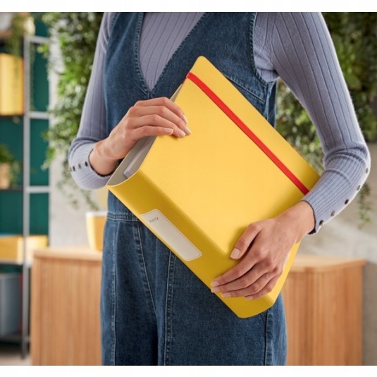 Segregator Leitz Active COSY 180 A4/80mm żółty