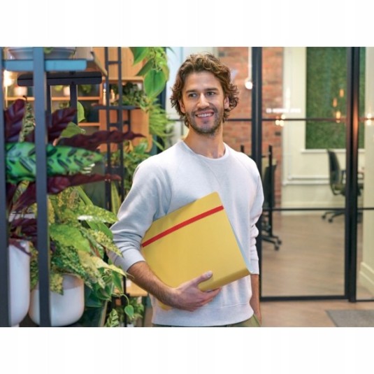 Segregator Leitz Active COSY 180 A4/80mm żółty