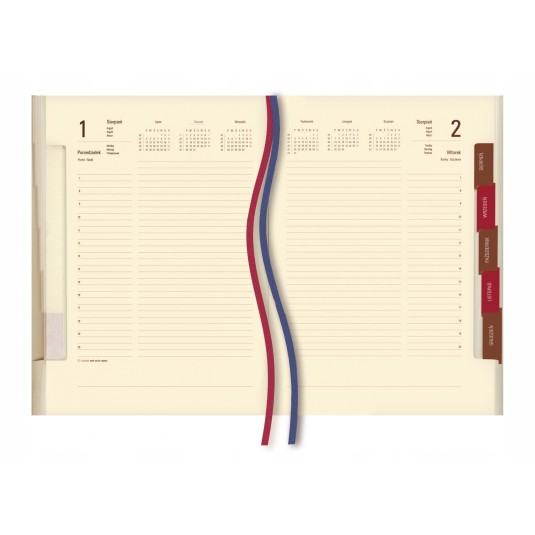 TERMINARZ KALENDARZ KSIĄŻKOWY Ambasador A4 2026