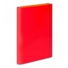 Teczka skrzydłowa 2 cm z gumką Barbara kolor czerwony