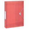 Teczka z gumką Esselte Colour`Brezze Koralowa  40 mm