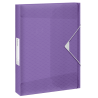 Teczka z gumką Esselte Colour`Brezze lawendowa 40 mm
