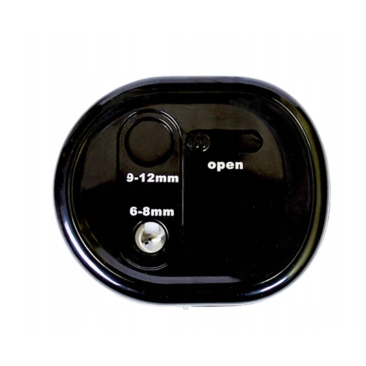 Temperówka na baterie EAGLE EG-5161USB dwuotworowa czarna